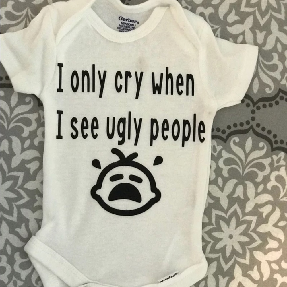Boutique Baby Onesie Funny. Newborn